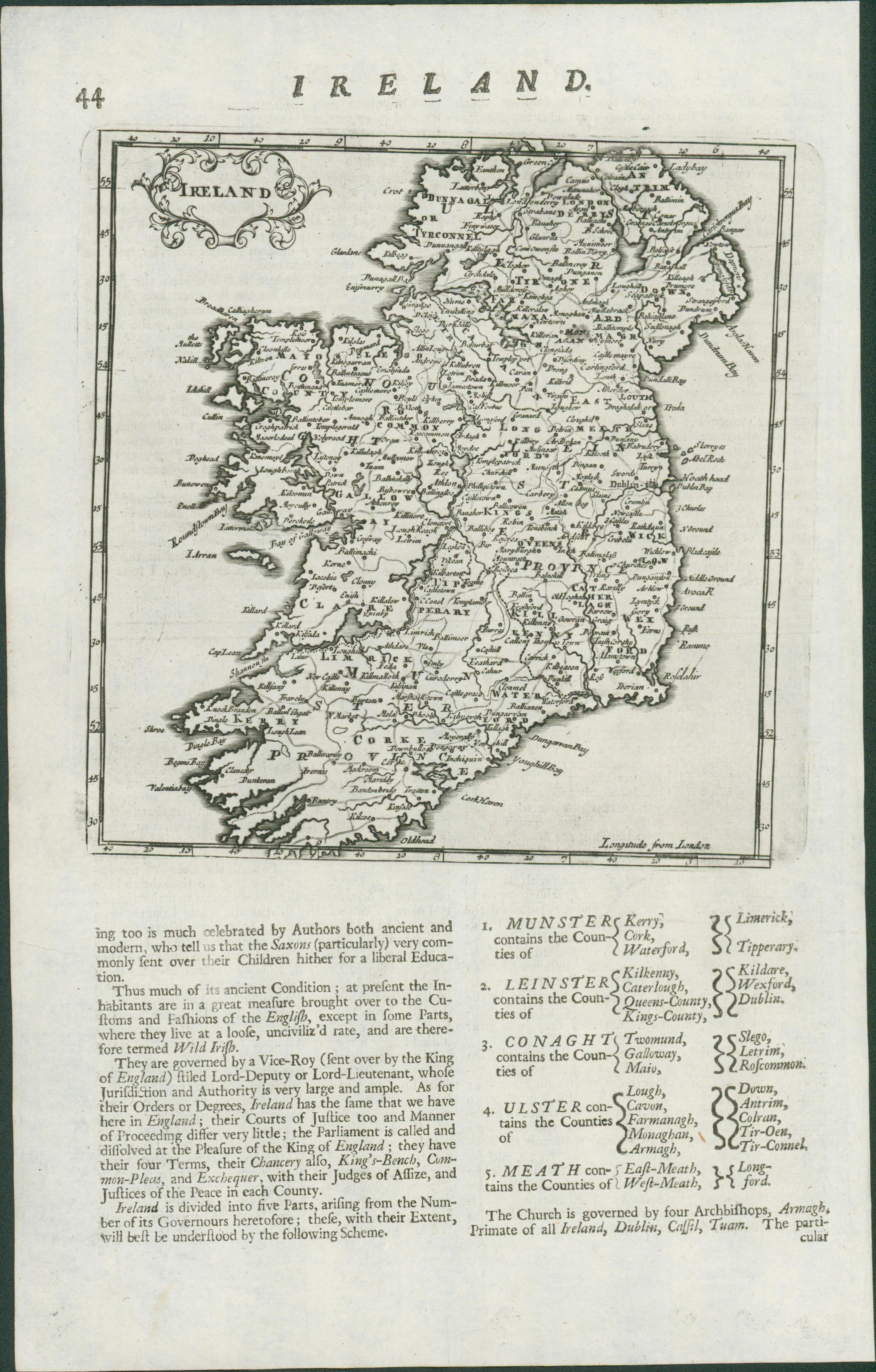 The Wild Irish and how Moll helped the British to colonize Ireland - Lumenrare Antique Prints & Maps