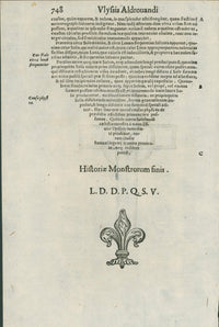 Aldrovandi — Five Pages of Celestial and Atmospheric Prodigies from the Monstrorum Historia, Bologna 1640 - Huge Military Significance - Lumenrare Antique Prints & Maps