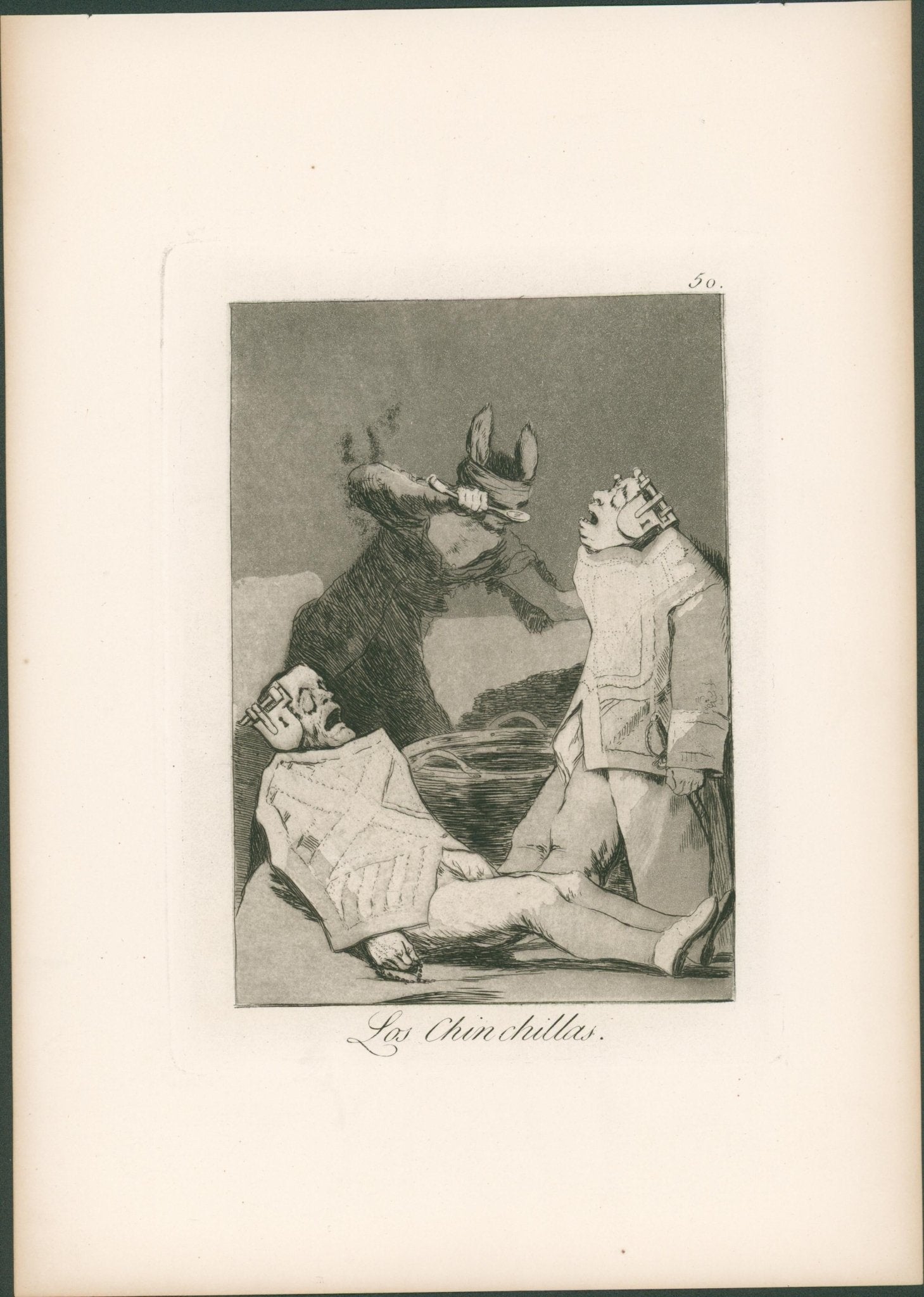 Francisco de Goya y Lucientes - Los Caprichos - Plate 50 - Lumenrare Antique Prints & Maps