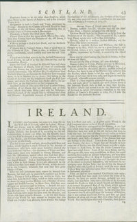Ireland Map by Herman Moll - 1723 - Lumenrare Antique Prints & Maps