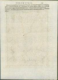 Magini, Italia and Sardinia et Sicilia — Geographiae Universae, Venice 1596 (pair, sold together) - Lumenrare Antique Prints & Maps