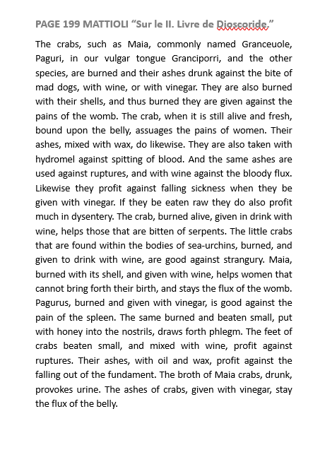 Matthioli’s Marine Zoology Set 10 - Page Suite (Lyon, 1572) - Lumenrare Antique Prints & Maps