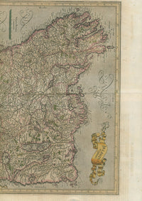 Mercator–Hondius Map of Ireland (Irlandiae Regnum), Dutch Edition, c.1630 - Lumenrare Antique Prints & Maps