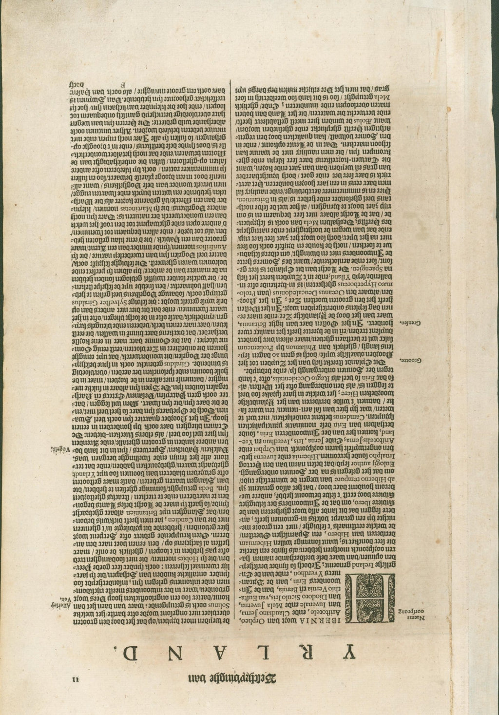Mercator–Hondius Map of Ireland (Irlandiae Regnum), Dutch Edition, c.1630 - Lumenrare Antique Prints & Maps