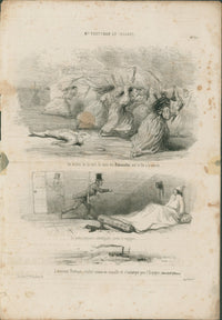 Mr Trottman en Irlande (No. 20) — Le Charivari, Paris c. 1845 - Lumenrare Antique Prints & Maps