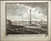 Schenk, View of Alexandria, Egypt - Hecatompolis, 1702 - Lumenrare Antique Prints & Maps
