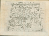 Tabula Asiae X – India Intra Gangem, from Ruscelli after Ptolemy, Venice 1574 - Lumenrare Antique Prints & Maps